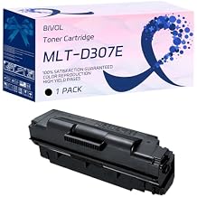 MLT-D307E Toner Cartridge Compatible for Samsung ML-4512ND ML-5012ND ML-5017ND Printers, with Chip, High Yield 20000 Pages, Vivid Colors Black
