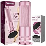YPWRENH Electric Foot Callus Remover: Feet File Callus Remover with 60pcs Sandpaper Discs - Dead Hard Skin Foot Scrubber for Women -3 Adjustable Speed Pedicure Tools for Feet - Christmas Gift