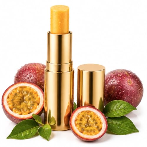 Image of Barrier Repair Tinted Lip Balm with Shea Butter & Vitamin E | Nourishing Lip Care for Dark, Chapped Lips | Golden Berry Lightens Pigmentation & Protects Lips | Non-Sticky | For Men & Women (10g)