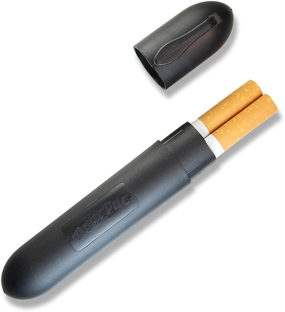 Tightpac Bluntpac Airtight Smell Proof Tube, Multi-Use Container, Black