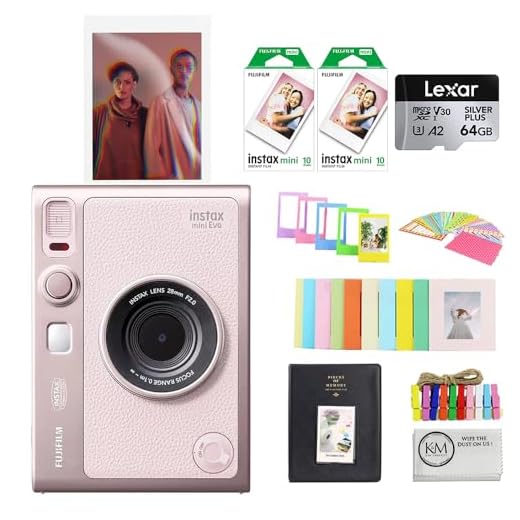 FUJIFILM INSTAX MINI EVO Camera Bundle