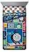 Jay Franco Mattel Thomas & Friends 4 Piece Toddler Bed Set – Super Soft Microfiber Bed Set Includes Toddler Size Comforter & Sheet Set – Bedding Features Thomas & Percy (Official Mattel Product)