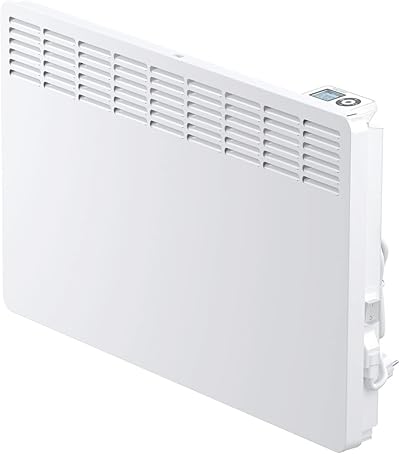 STIEBEL ELTRON Wandkonvektor CNS 200 TREND, 2 kW für ca. 25 m², LC-Display, Wochentimer, Elektroheizung energiesparend, mit Stecker, 236528