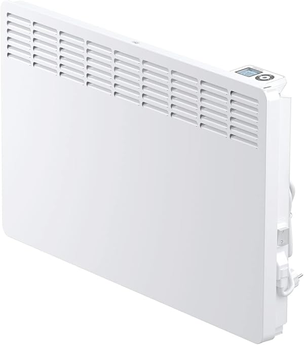STIEBEL ELTRON Wandkonvektor CNS 200 TREND, 2 kW für ca. 25 m², LC-Display, Wochentimer, Elektroheizung energiesparend, mit Stecker, 236528