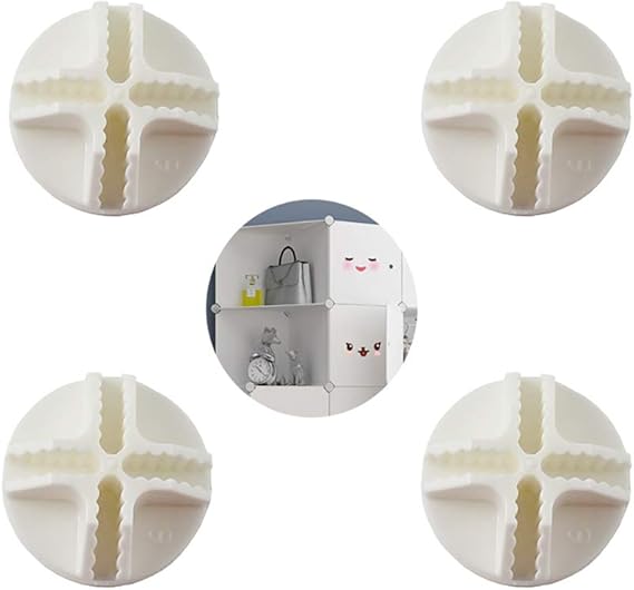 UUYYEO 20 Pieces Plastic Wire Cube Connectors Wire Grid Cube Connectors for Modular