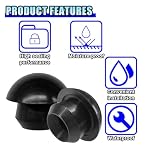 12PCS Bottle Jack Floor Jack Oil Filler Plug, 8mm Rubber Filler Plug - Image 3