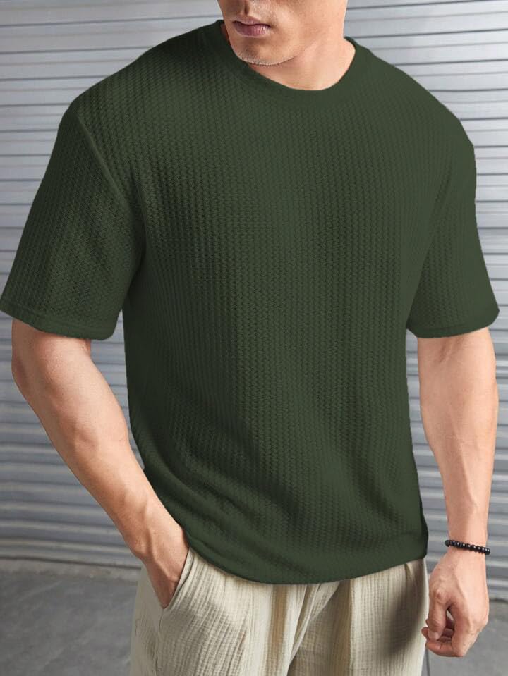 Image of Pivl Men's Summer Striped Style Trendy t Shirt