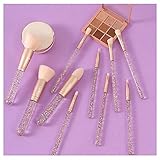 Kit de maquillaje profesional: estas herramientas premium son perfectas para todo tipo de cosméticos, ya sean líquidos, cremas o polvos. Extienda suavemente un aspecto natural de ojos y cara con pinceles versátiles.