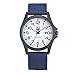 Watch,LANDFOX Mens Stainless Steel Military Sports Analog Quartz Watch Blue
