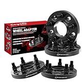 Wheel Accessories Parts 4 Pcs Hub Centric Wheel Spacers 5 on 120mm 5x120mm 20mm Thick 72.56mm Hub M14x1.5 14x1.5 Thread Stud Fits Land Rover Discovery LR3 LR4 2003-22 Range Rover