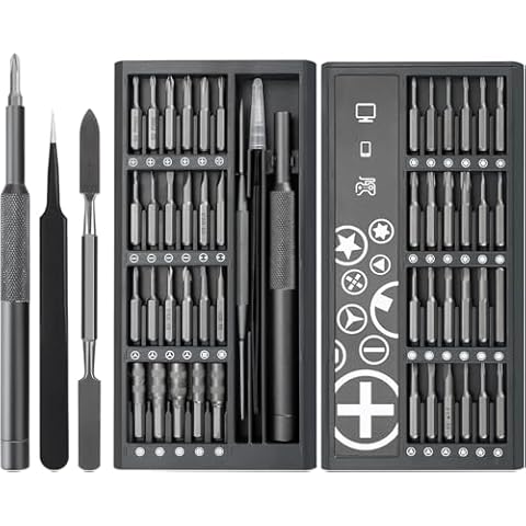 50-in-1 Precision Screwdriver Set, Small Screwdriver Set Magnetic, Mini Screwdriver Set with Case, Electronics Repair Tool kit for Laptop, iPhone, Computer, Phone Cover