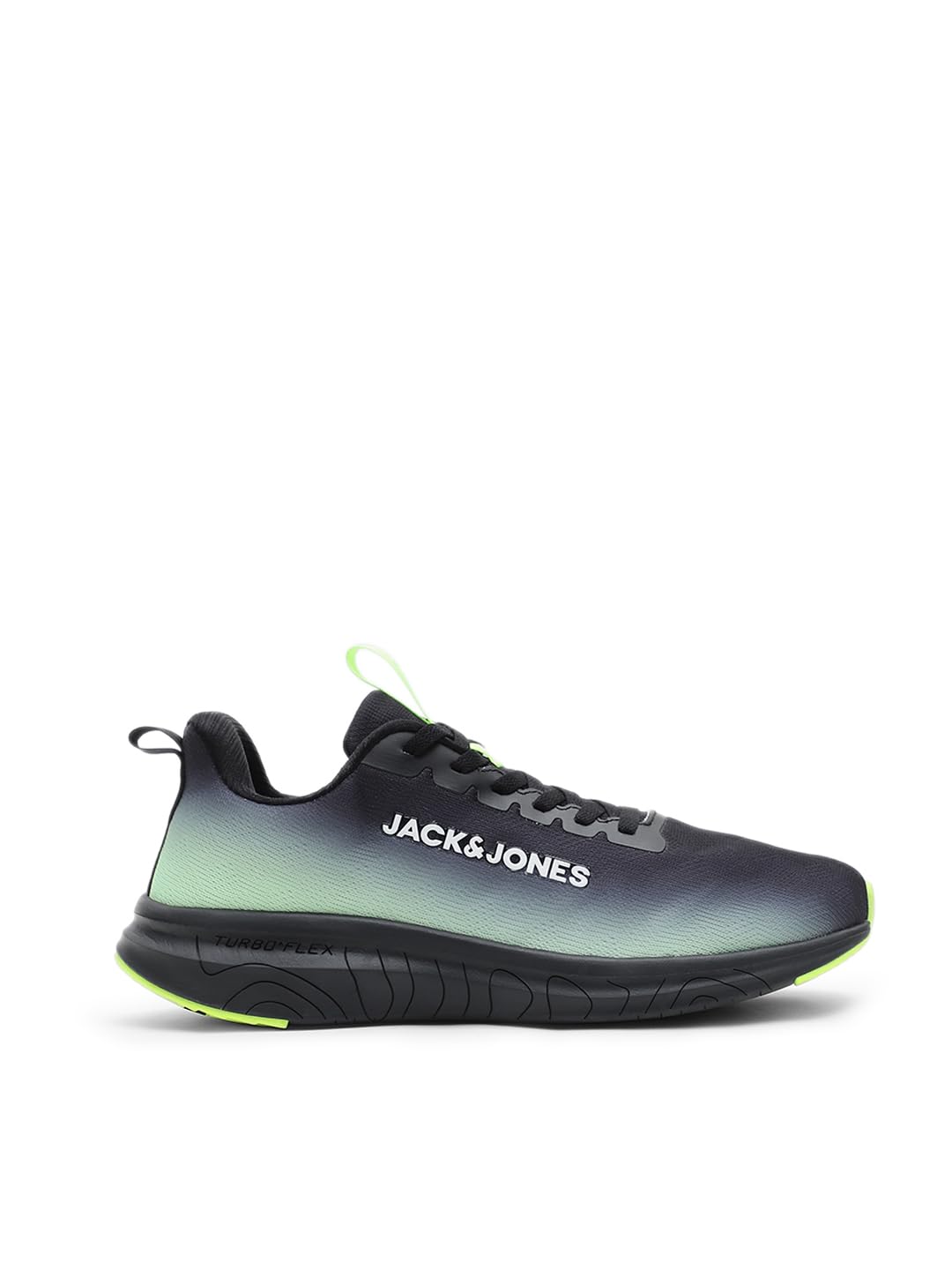 JACK&JONES Black Ombre Knit Lace-Up Sneakers (B0CRDJV94B) Amazon Price History, Amazon Price Tracker