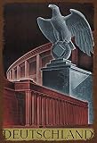 Schatzmix Wehrmacht Deutschland Adler Metallschild 20x30 cm Deko tin Sign Blechschild, Blech, Mehrfarbig