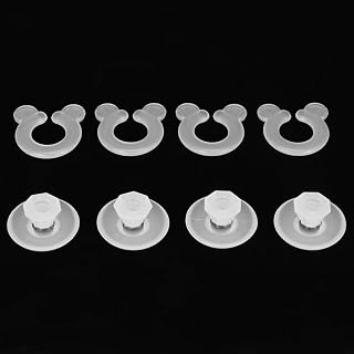 Milltrip Duvet Clip, Quilt Cover Gripper, Plastic Fixing Quilt Bedding Clips, Duvet Button Fasteners Keeps Comforter from Shifting, Bedding Accessories
