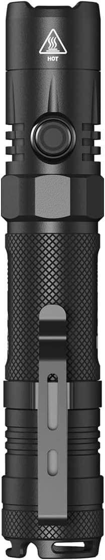 Nitecore Power Bundle MH10 v2 1200 Lumen Rechargeable Flashlight, Backup Batt. and LumenTac Organizer