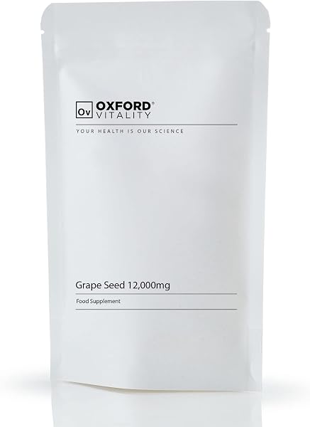Oxford Vitality Grape Seed Extract Tablets 12000mg
