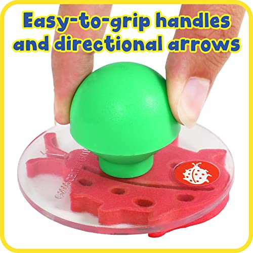 Ready 2 Learn Giant Stampers - Insects - Set 1 - Set Of 6 - Easy To Hold Foam Stamps For Kids - Arts And Crafts Stamps For Displays, Posters, Signs And Diy Projects #TOP2