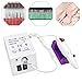 Produktbild UISEBRT Nagelfräser Elektrisch Gelnägel - Maniküre Pediküre Professionell Set 20000 U/Min für Nagelstudio Nailart Nageldesignes (Weiß)
