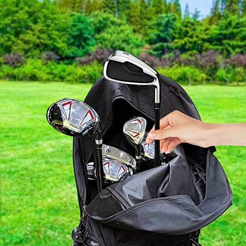 Loenel Golf Bag Rain Cover, Outdoor Golf Bag Cover Waterproof Dustproof Golf Bags Rain Hood Gift for Golfer (Black) by Loenel - Image 7