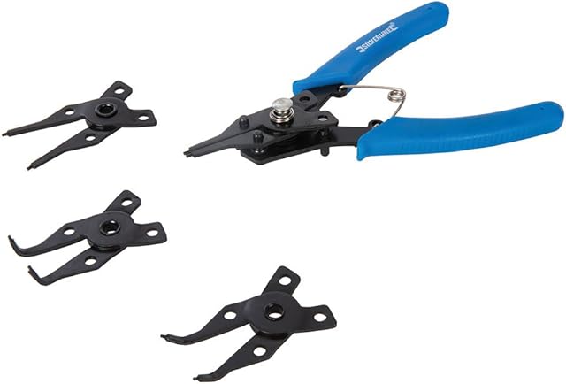 Silverline 868868 Circlip Pliers Set 5pce 160 mm