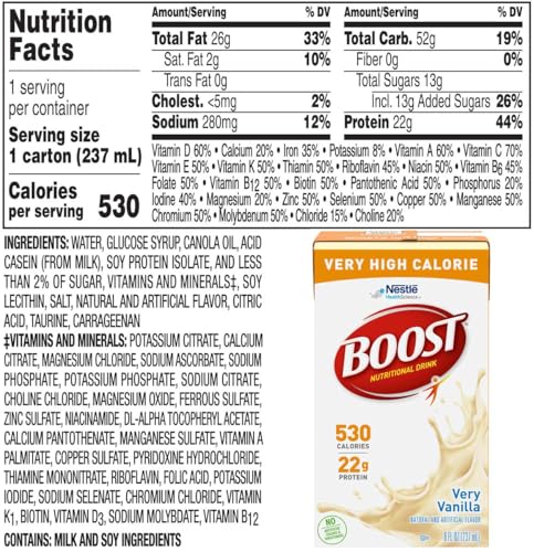 Boost Very High Calorie Nutritional Drink thumb #6