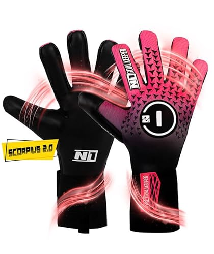 Luva de Goleiro Profissional N1 Scorpius