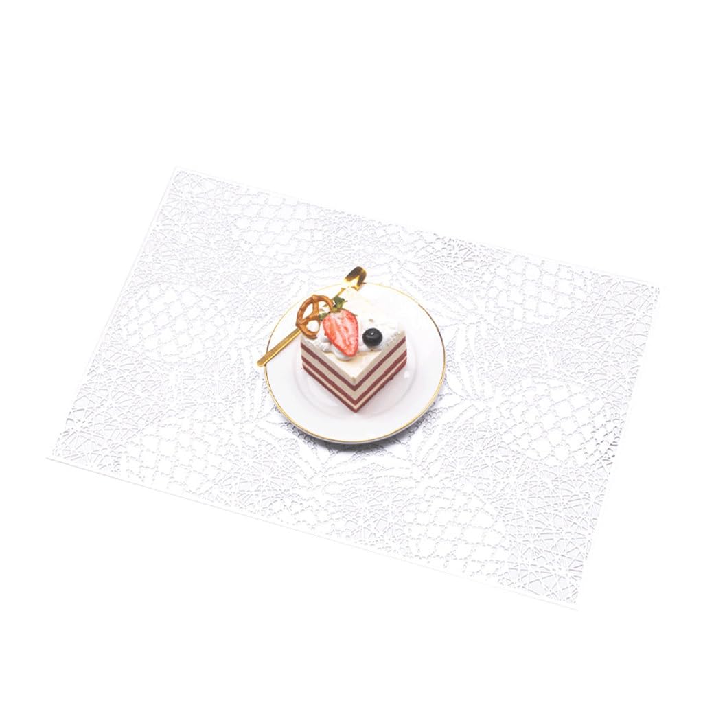 Set de table ajouré doré antidérapant isolant thermique pour repas chauds