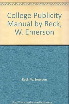 Hardcover College Publicity Manual Book