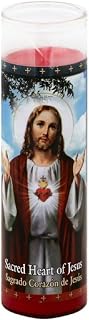 St Jude Candle Heart Of Jesus Red
