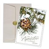Holiday Cards for Employees by Hallmark Business – 25 Pack Bulk Greeting Cards with...