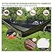 AWHZngE 250x120cm Outdoor Hammock with Net Camping Hammocks for Adults – Lightweight Parachute Fabric for Camping Travel for Terrace, Outdoor