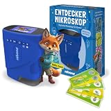Rabano Digitales Mikroskop Kinder | Abenteuer Mikroskop für Kinder | Grün
