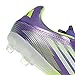 Adidas Unisex-Adult F50 League Firm Ground, Purple Rush/White/Lucid Lemon, 9.5