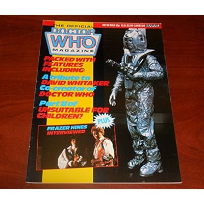 The Official Doctor Who Magazine No 98 March 1985