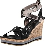 Skechers Cali Women's Bomb Shell Pop Art Wedge Sandal