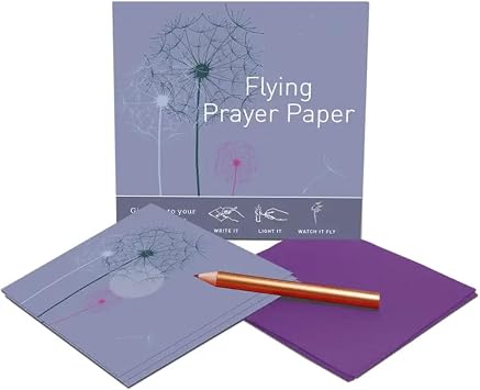 Flying Wish Paper Dandelion Prayers, Small