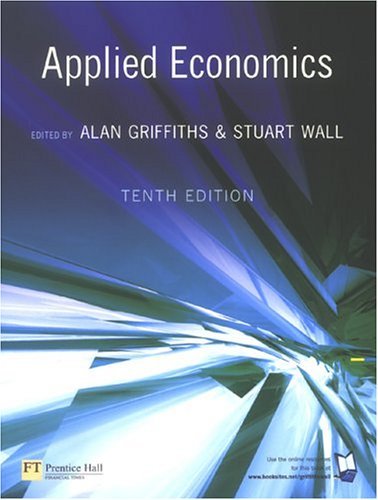 Applied Economics by Mr Alan Griffiths (2004-02-12)