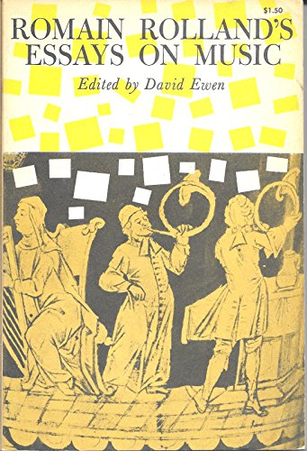 Romain Rolland's Essays on Music B001CJGOG2 Book Cover