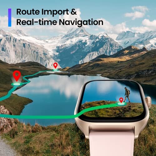 Amazfit GTS 4 Smart Watch for Men, Dual-Band GPS, Alexa Built-in, Bluetooth Calls, 150 Sports Modes, Heart Rate SPO2 Monitor, 1.75AMOLED Display, Health Fitness Watch for Android iPhone, Black
