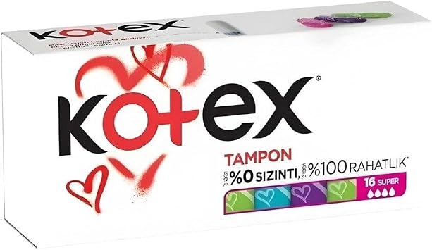 Kotex Tampon 16l  S per - 2li Paket