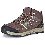 SPR&JOY Kids Boys Sneakers Anti-Slip Hiking Boots Breathable Lightweight Athletic Tennis Running Wal