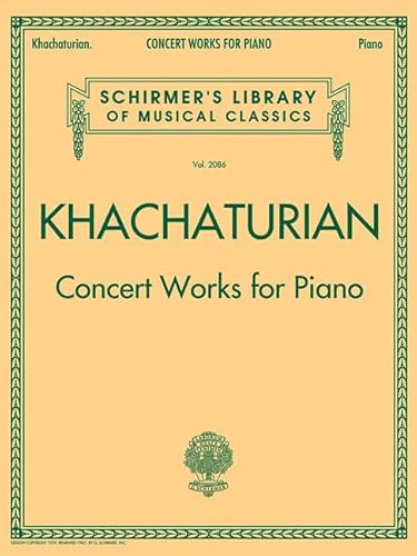 Concert Works for Piano: Schirmer Library of Classics Volume 2086 (Schirmer's Library of Musical Classics, 2086)
