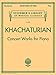 CONCERT WORKS FOR PIANO - SCHIRMER LIBRARY (Schirmer's Library of Musical Classics)