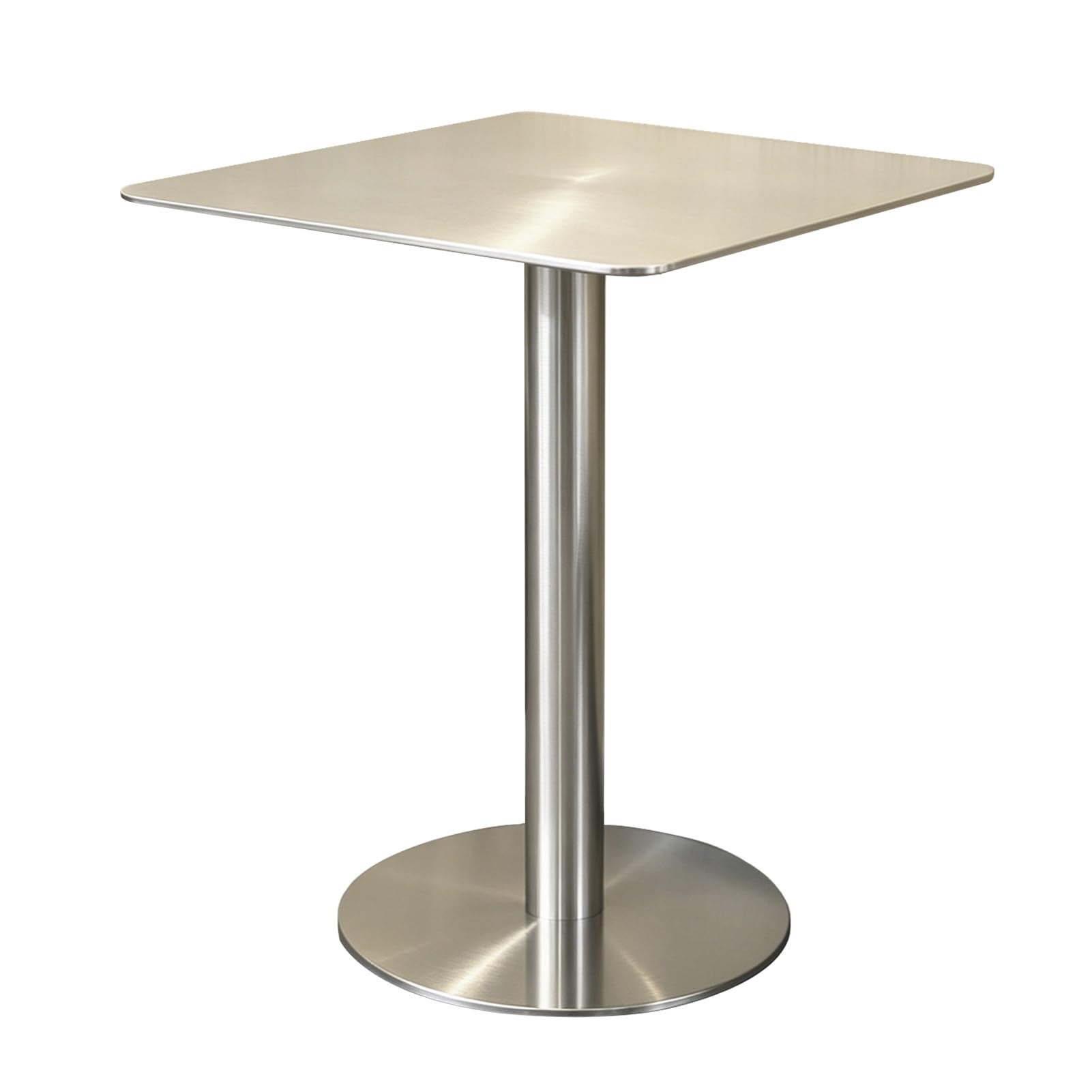 Table Haute de bistrot, Table de Salle à Manger carrée, Tables d'appoint Robustes et faciles à Monter pour Restaurants, cafés et balcons, Table Basse pour Le thé Les collations(40x40x75cm)