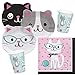 Produktbild Unbekannt 32-teiliges Party-Set Katze - Kätzchen - Teller (Formteller) Becher Servietten für 8 Kinder