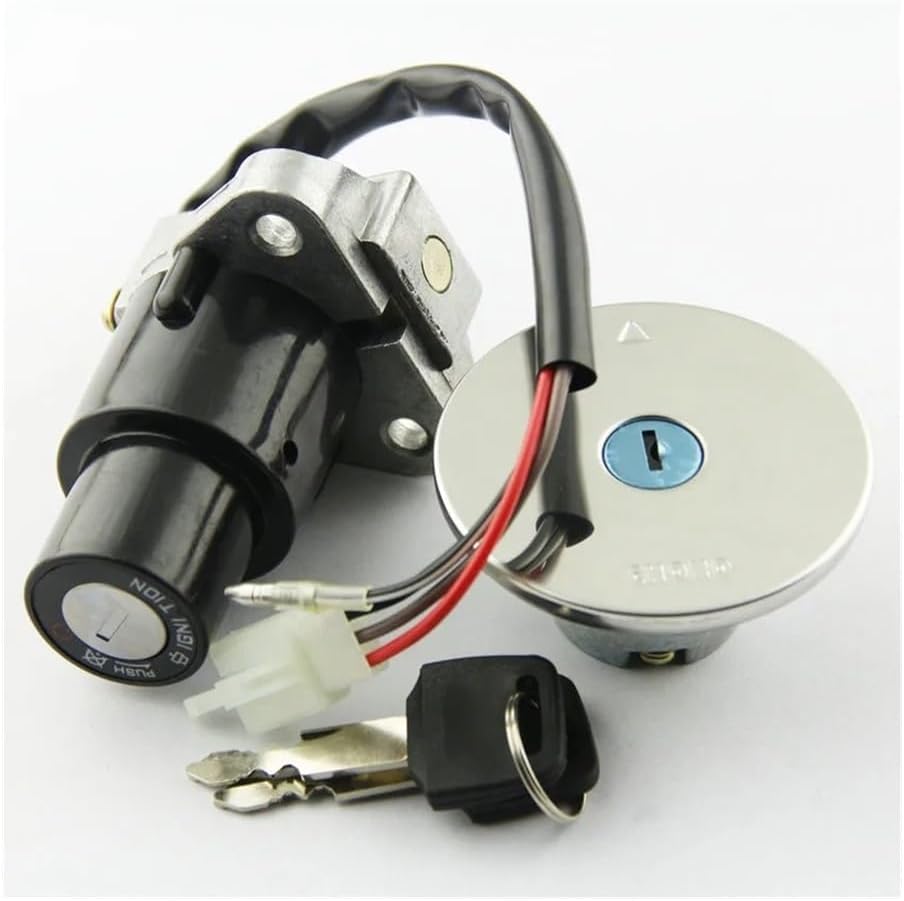 Motorcycle Ignition Lock Oil line Ta Cap Kit Fit for Ya FZR250 FZR400 FZR600 1987-1988-1989-1990-1991-1992-1993 Accessories