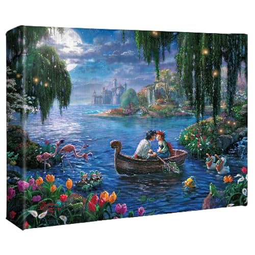 Thomas Kinkade Disney Little Mermaid II 8x10 Canvas