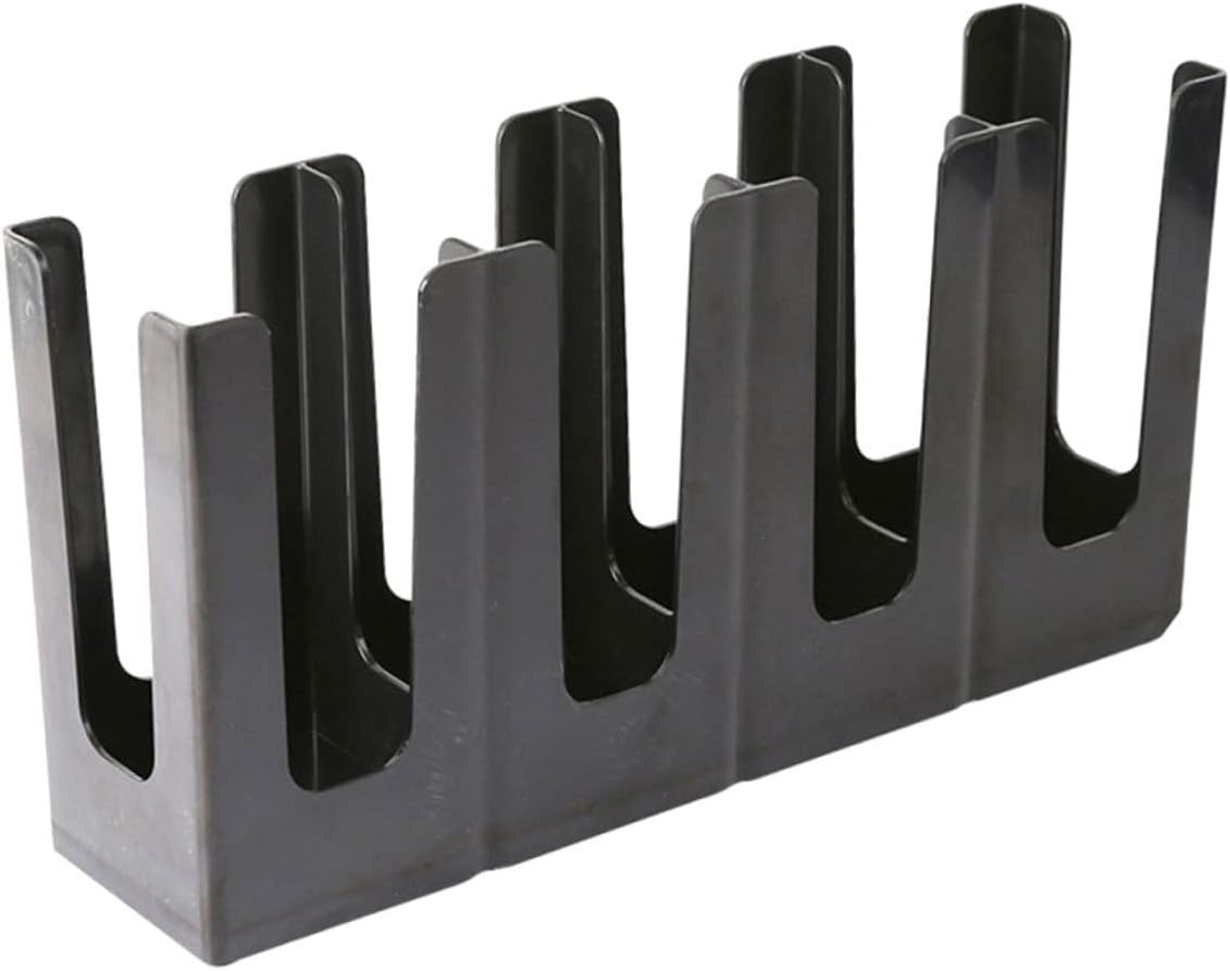 Coffee Shop Disposable Cup Rack Four-Grid Organizer for Coffee and Tea Cups Lightweight and Easy to Clean for Restaurants and Bars