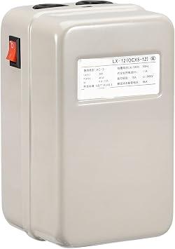 Magnetic Starter Magnetic Electric Motor Starter 380V 2.2KW/4KW 3HP/5HP 3 Phase Magnetic Switch Motor Electric Starter for Air Compressor380V 4KW 5HP