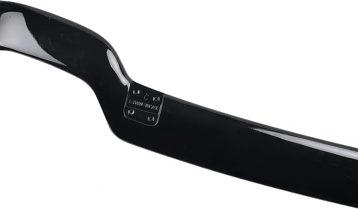 IKON MOTORSPORTS Rear Diffuser, Compatible with 2008-2014 Subaru Impreza WRX STI 5Dr, STI Style Gloss Black ABS Rear Bumper Lip Protector, Air Dam Chin Splitter Molding